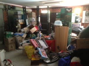 garage mess
